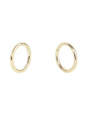 Svelto Infinite Hoop Earrings - 10 mm